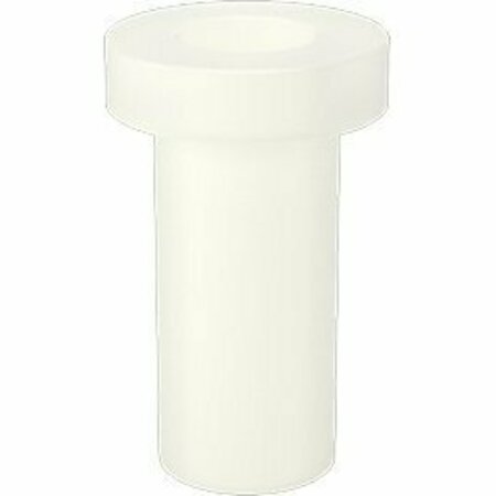 BSC PREFERRED Electrical-Insulating Nylon 6/6 Sleeve Washer for Number 2 Screw Size 0.297 Overall Height, 100PK 91145A114